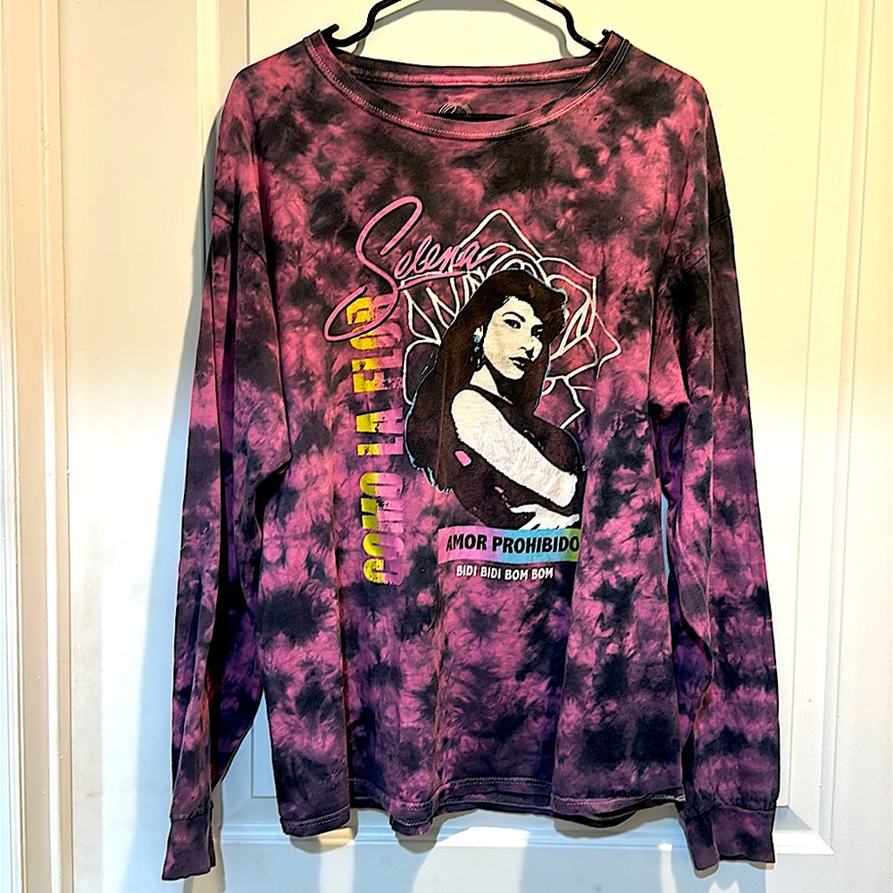 Vintage Official Selena Long Sleeve T Shirt Medium